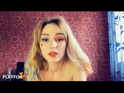 ❤️ Errealitate birtualeko betaurreko magikoek Harley Quinnekin sexua eman zidaten ❌ Porno gugan ☑